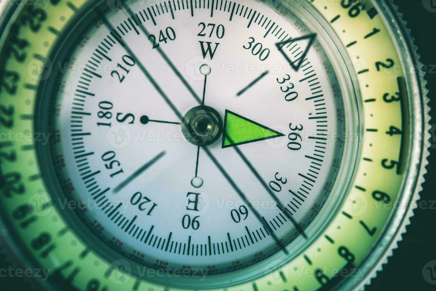 Kompass Weg Indikation foto