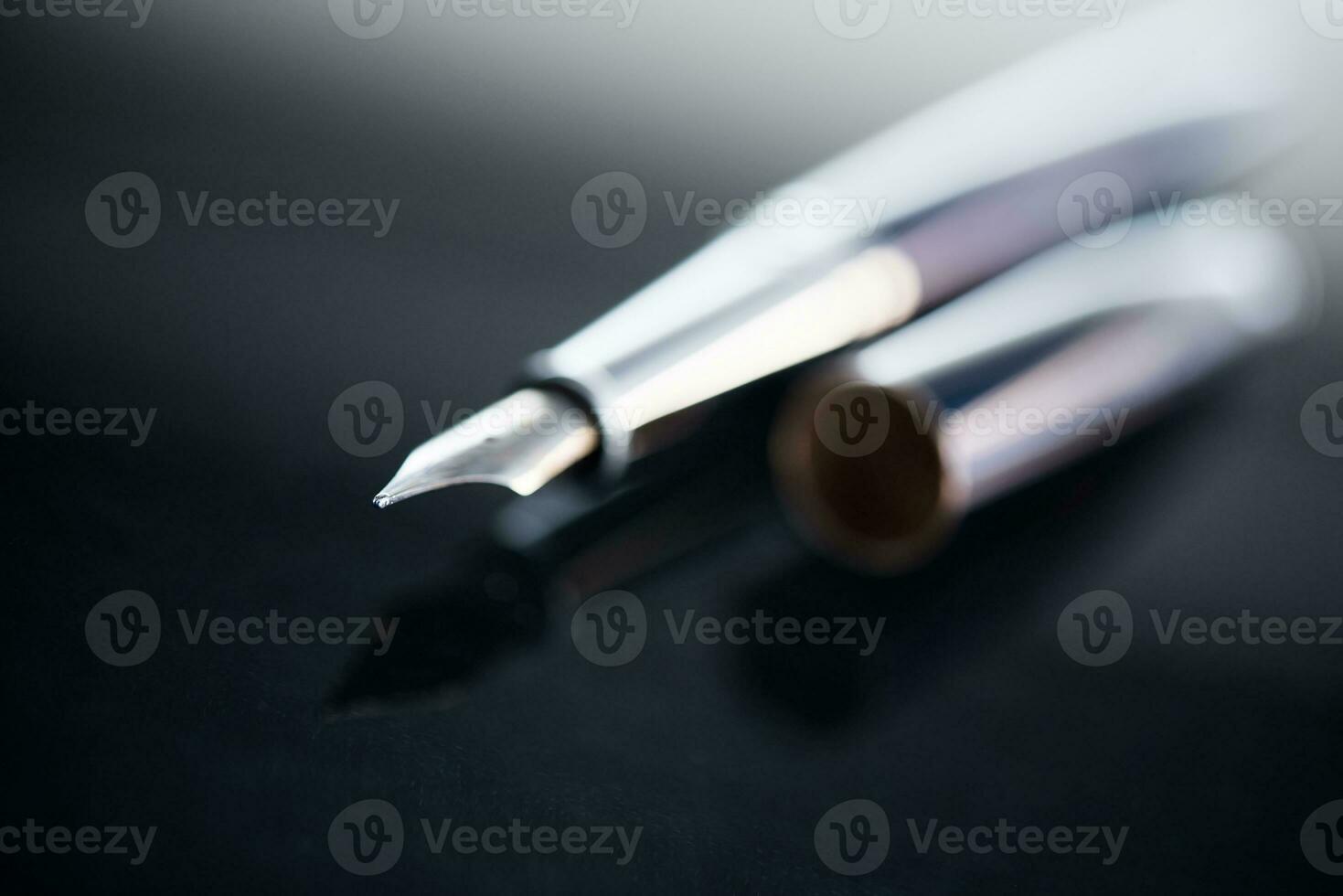 Exekutive Schreibtisch Luxus Stift foto