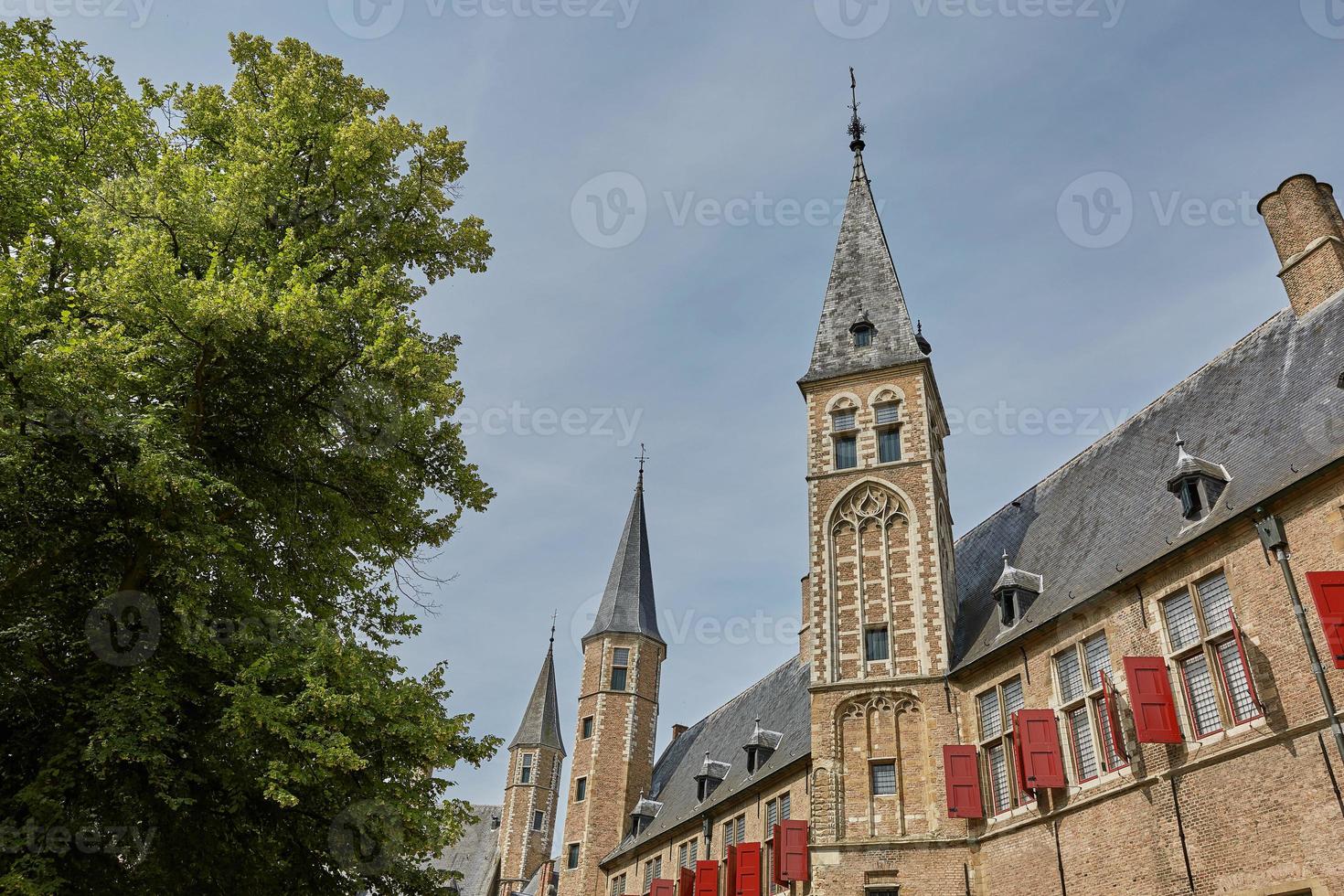Blick auf die Kirche in Vlissingen Zeeland Niederlande foto