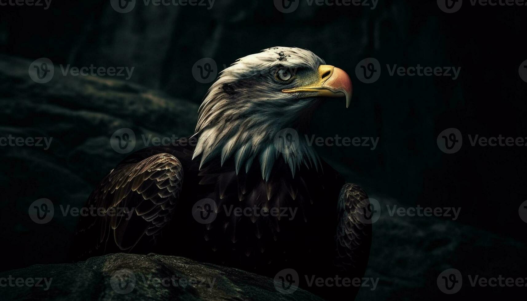 majestätisch Vogel von Beute hochfliegend durch Natur generiert durch ai foto