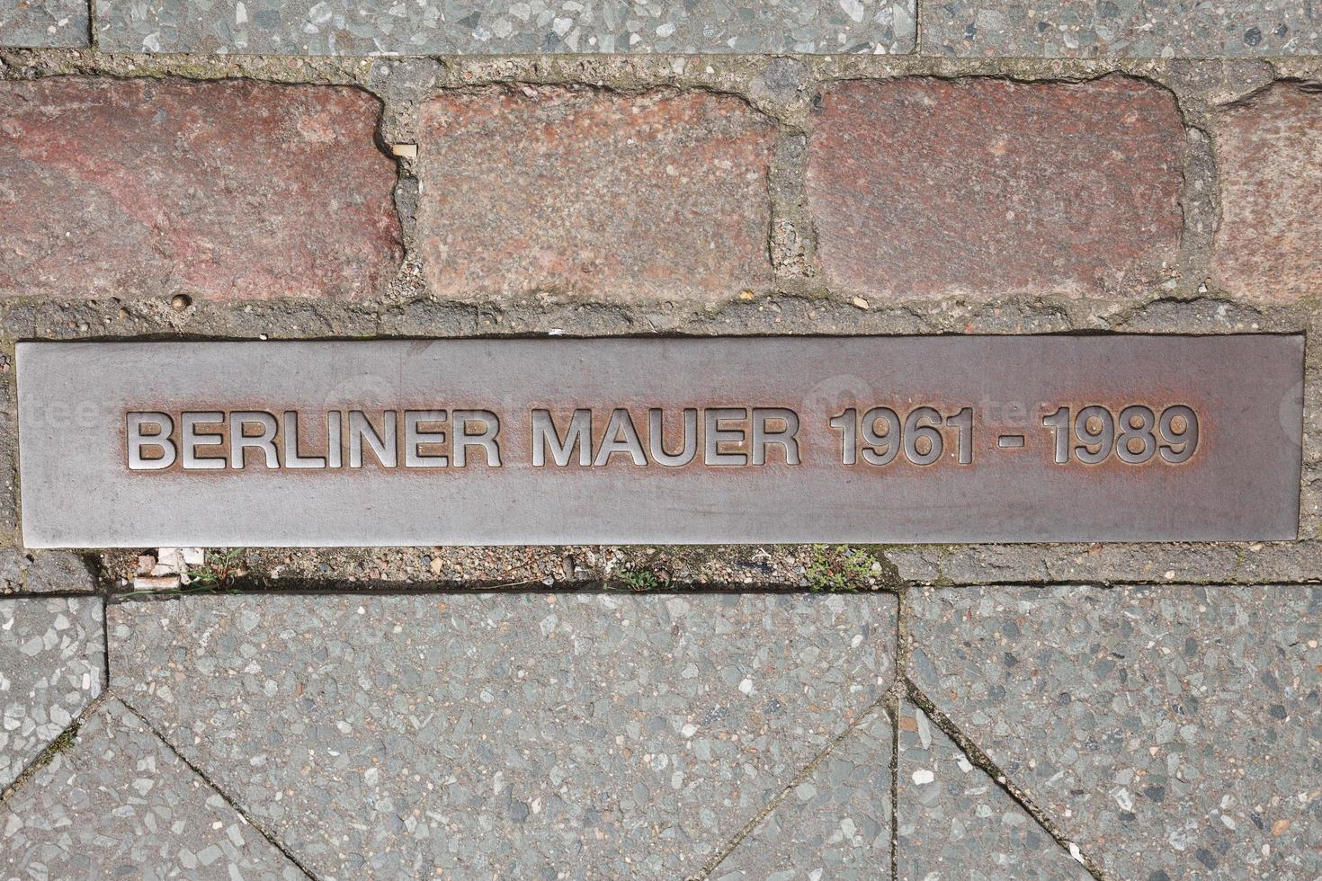 berliner wand in berlin deutschland foto