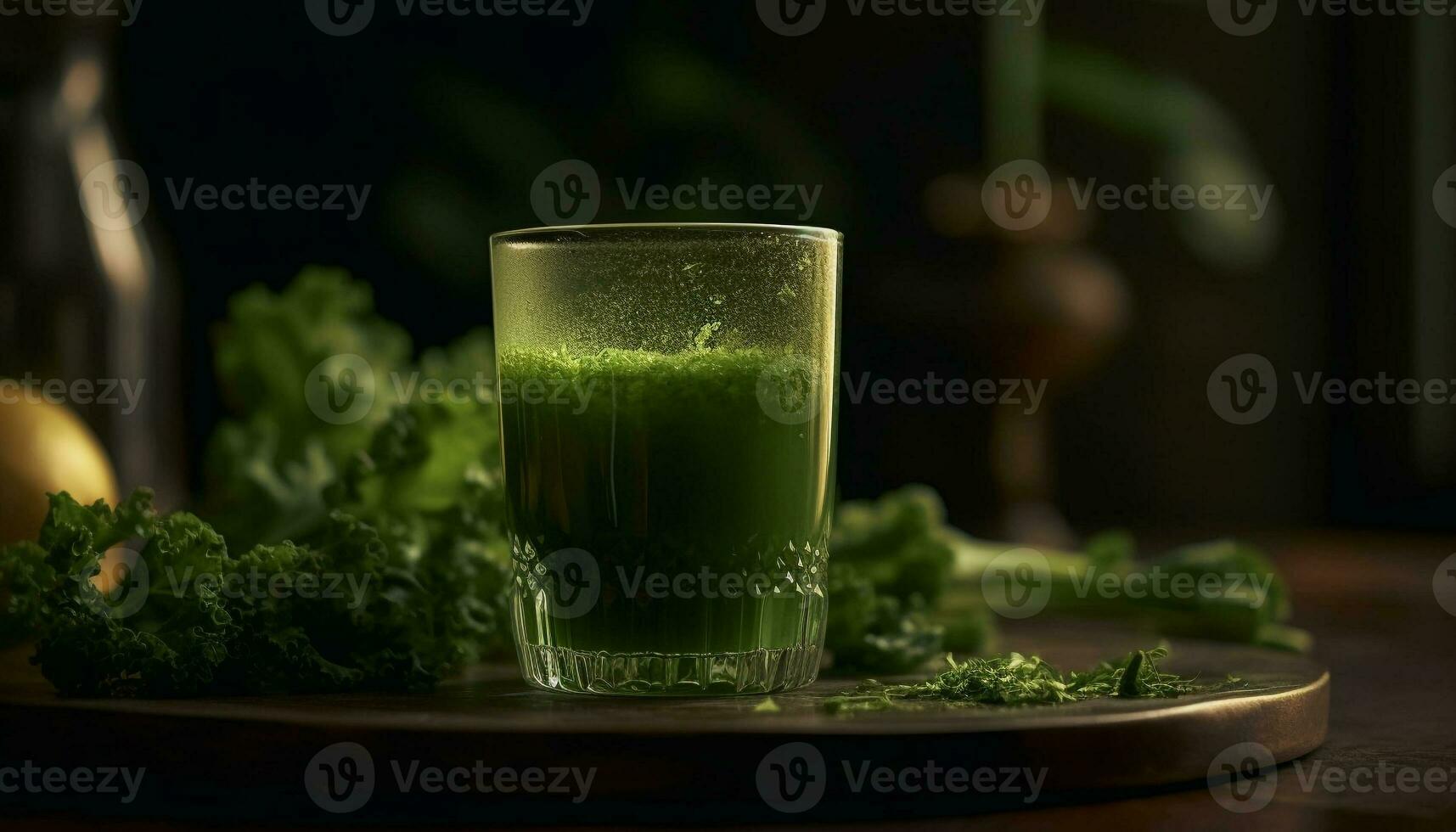 gesund Sommer- Salat mit reif Tomate, frisch Petersilie, und Antioxidans Reich Kräuter generiert durch ai foto