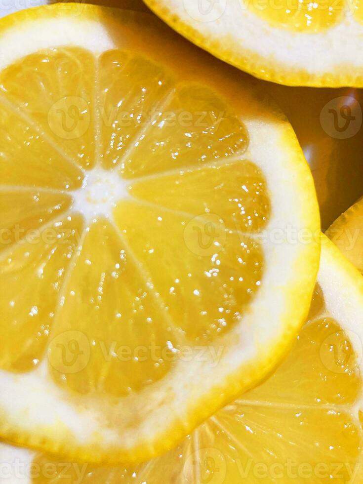 Zitrone Hintergrund, Hintergrund mit Abschneiden Zitronen foto