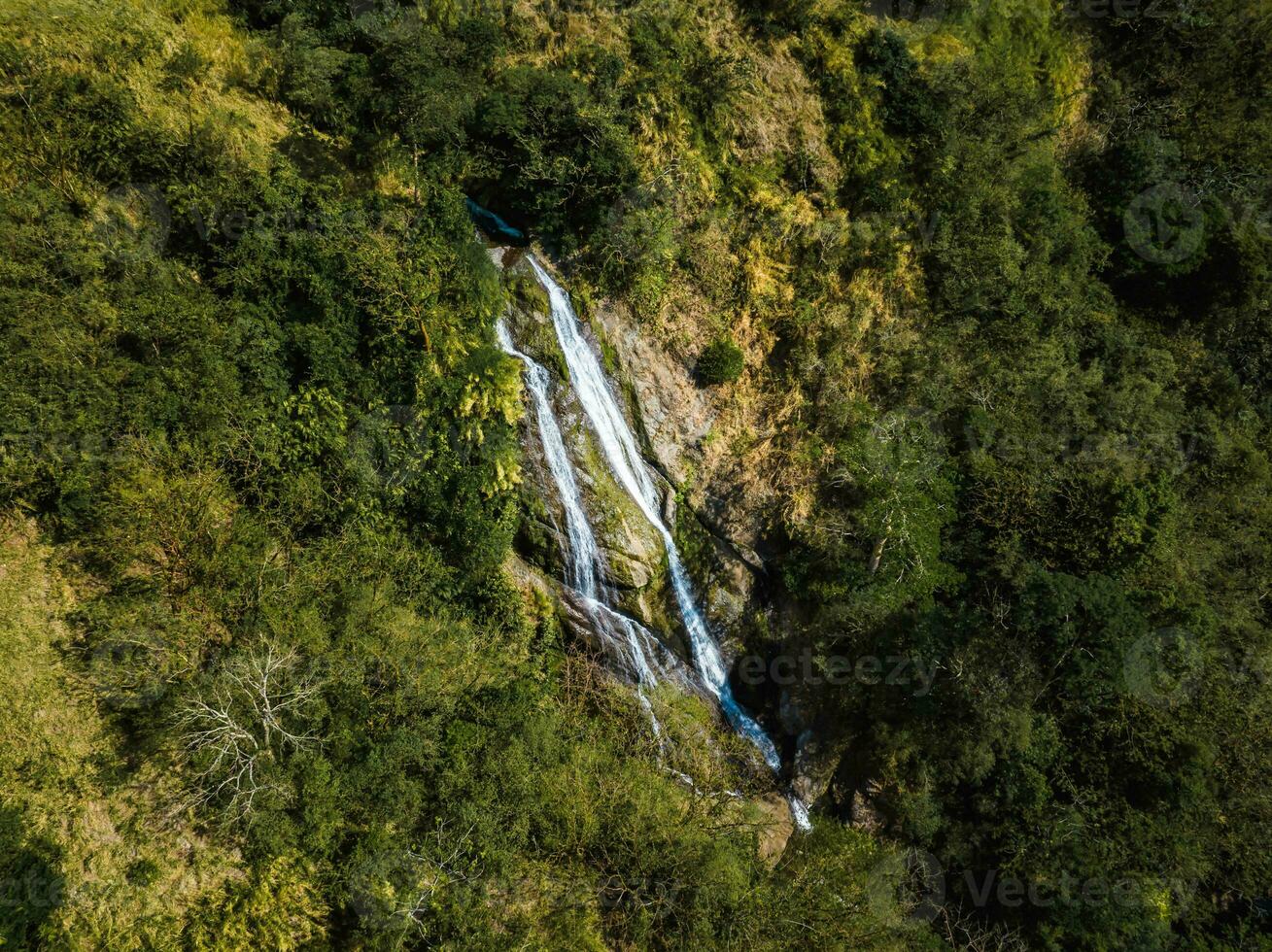 Wasserfall im Costa rica. la Glück Wasserfall. Landschaft Foto. foto