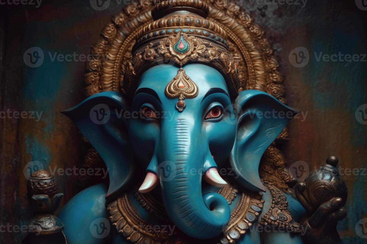 Ganesha Illustration, Ganesh chaturthi, Ganesh, Ganesha, Herr Ganesh, Herr Ganesha. ai generiert foto