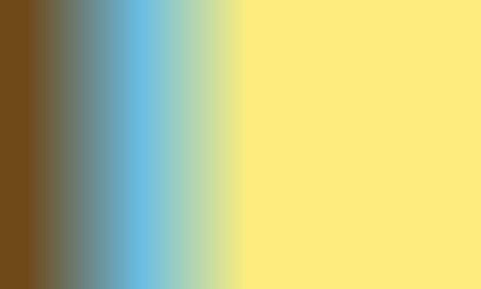 Design einfach Pastell- Gelb / Blau und braun Gradient Farbe Illustration Hintergrund foto