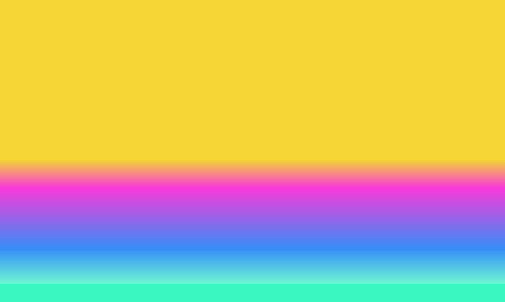 Design einfach Cyan, Blau, Gelb und Rosa Gradient Farbe Illustration Hintergrund foto