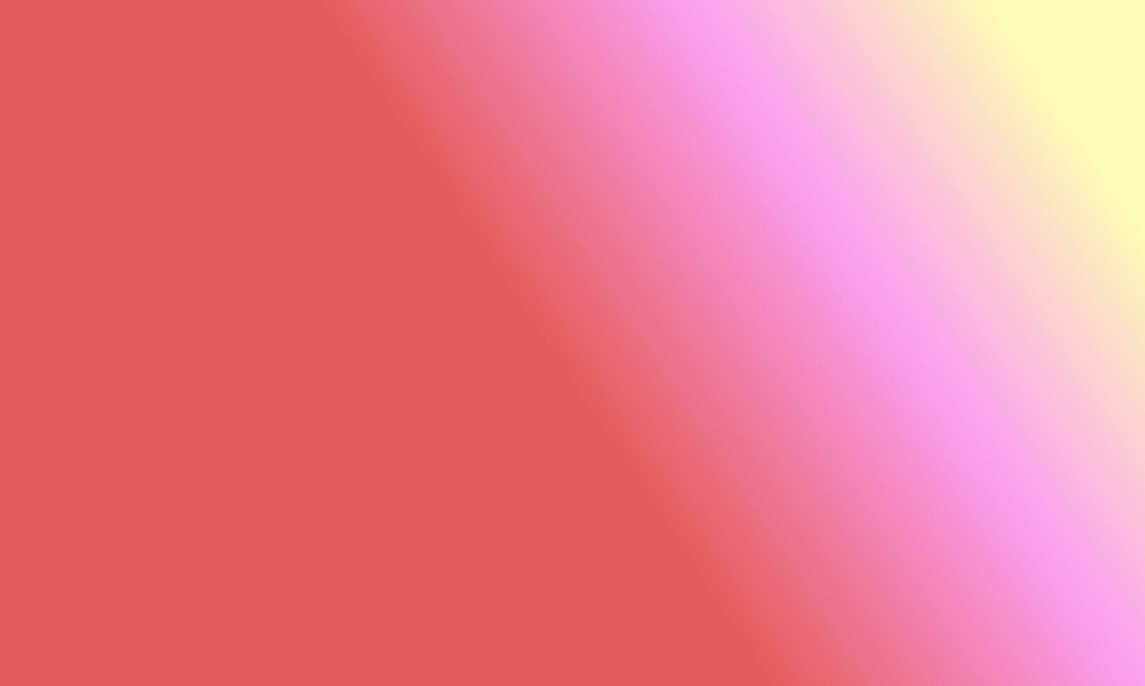 Design einfach Pastell- Gelb Rot und Rosa Gradient Farbe Illustration Hintergrund foto