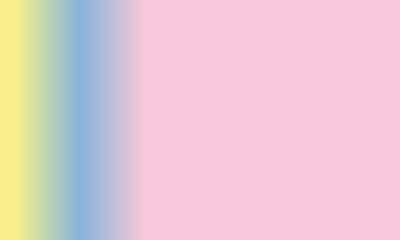 Design einfach Rosa pastell, gelb und Blau Gradient Farbe Illustration Hintergrund foto