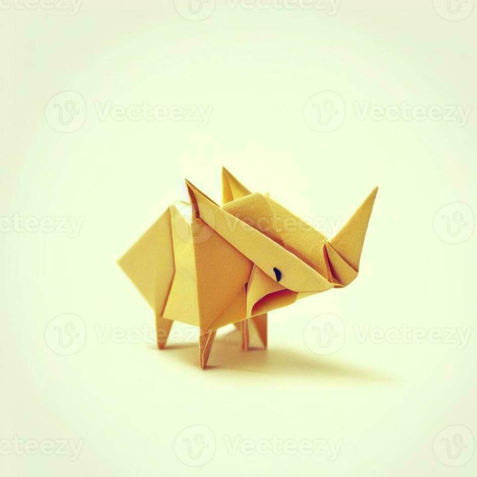 wunderlich Wunder ein herrlich Sammlung von süß Origami Tiere foto