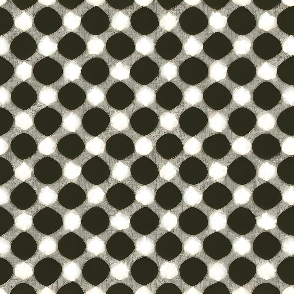 ai generiert schwarz und Weiß optisch Illusion Hintergrund foto