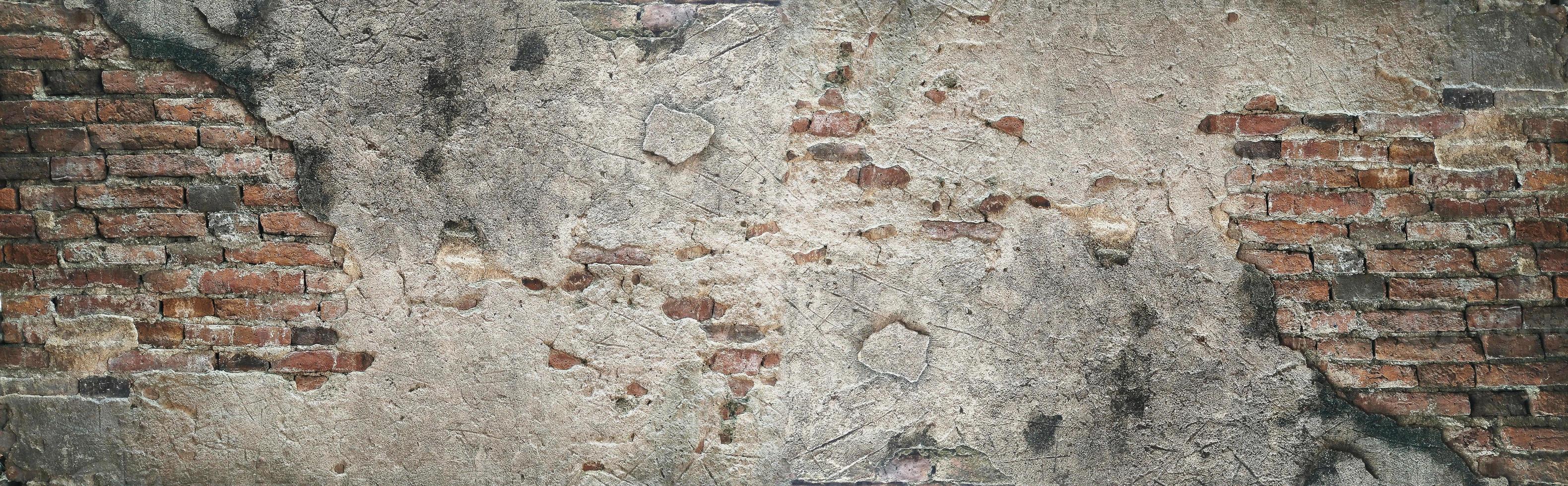 alter Backsteinmauerbeschaffenheitshintergrund foto