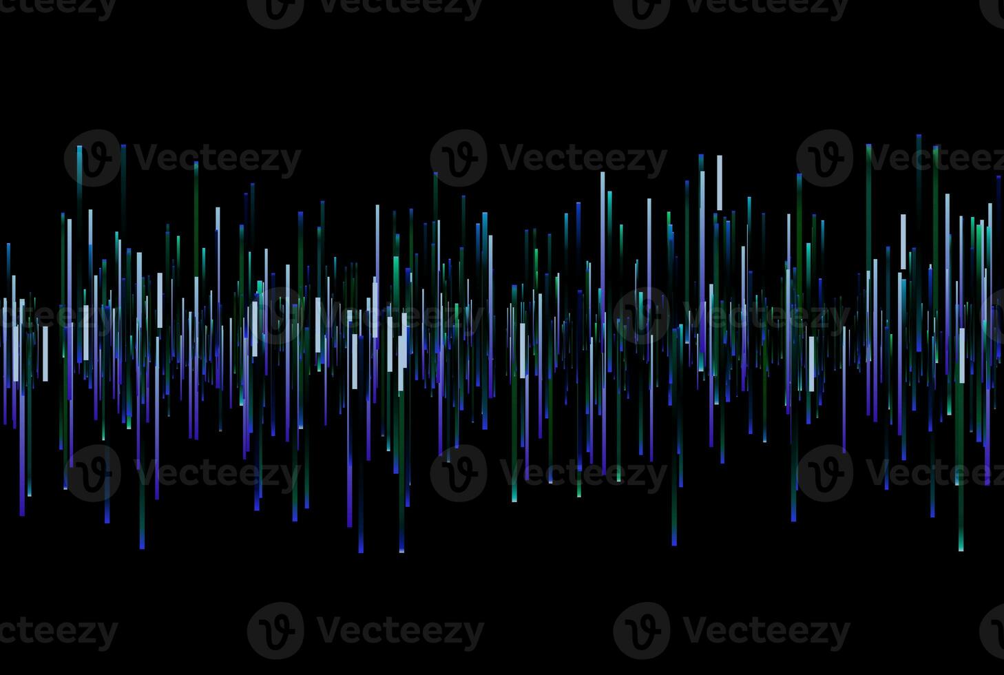 Frequenz Riegel Textur Musical Audio- Gradient Strahlen Stil Linie Kunst Hintergrund foto