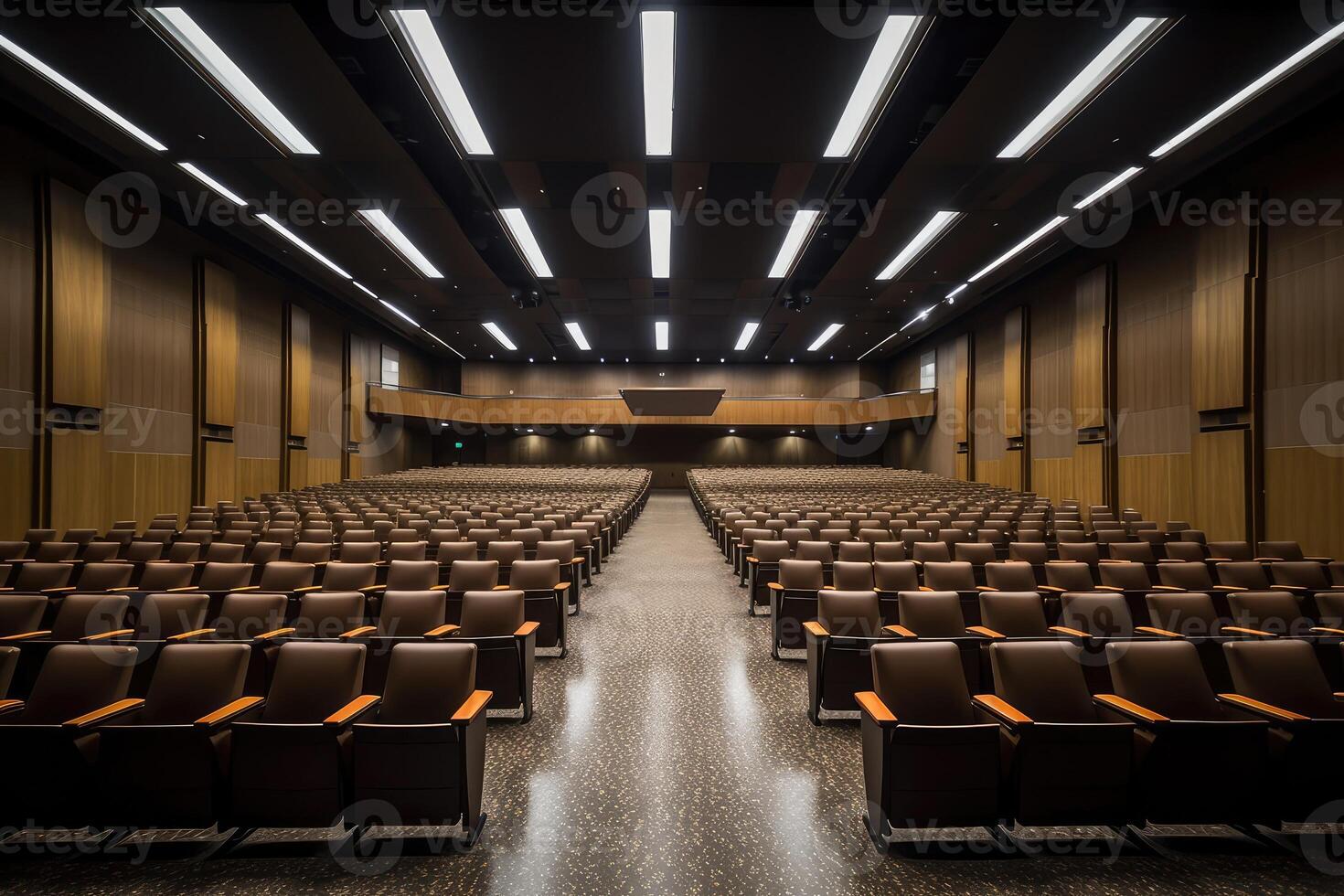 Lager Foto von leeren Auditorium Zimmer Fotografie generiert ai