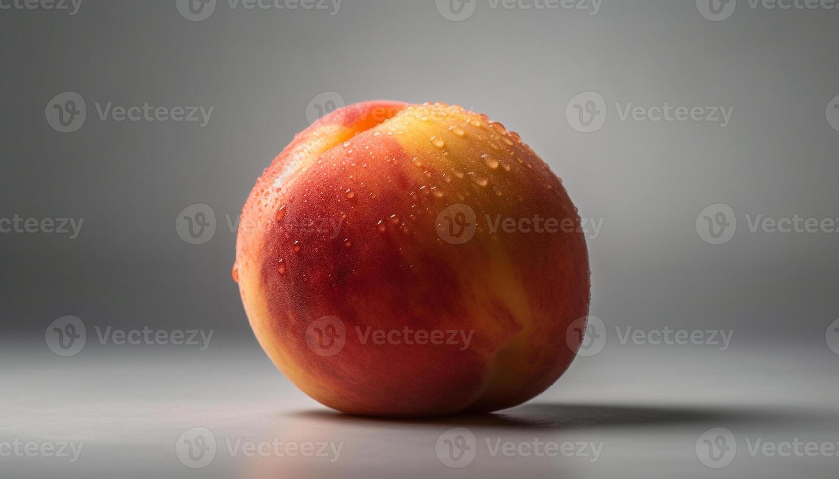 saftig, reif Apfel spiegelt Natur Frische im gesund Gourmet Snack generiert durch ai foto