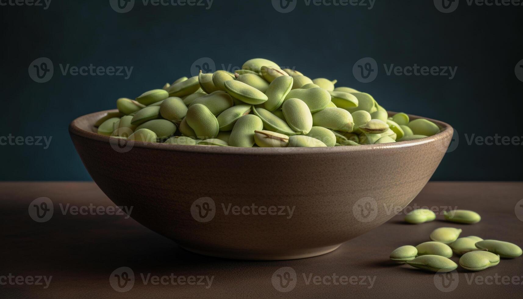 organisch Gemüse Schüssel mit frisch Zutaten, Protein und Ballaststoff Reich Hülsenfrüchte generiert durch ai foto