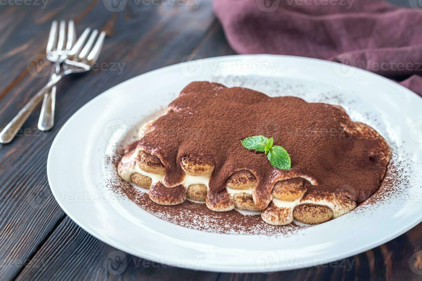 Portion Tiramisu foto