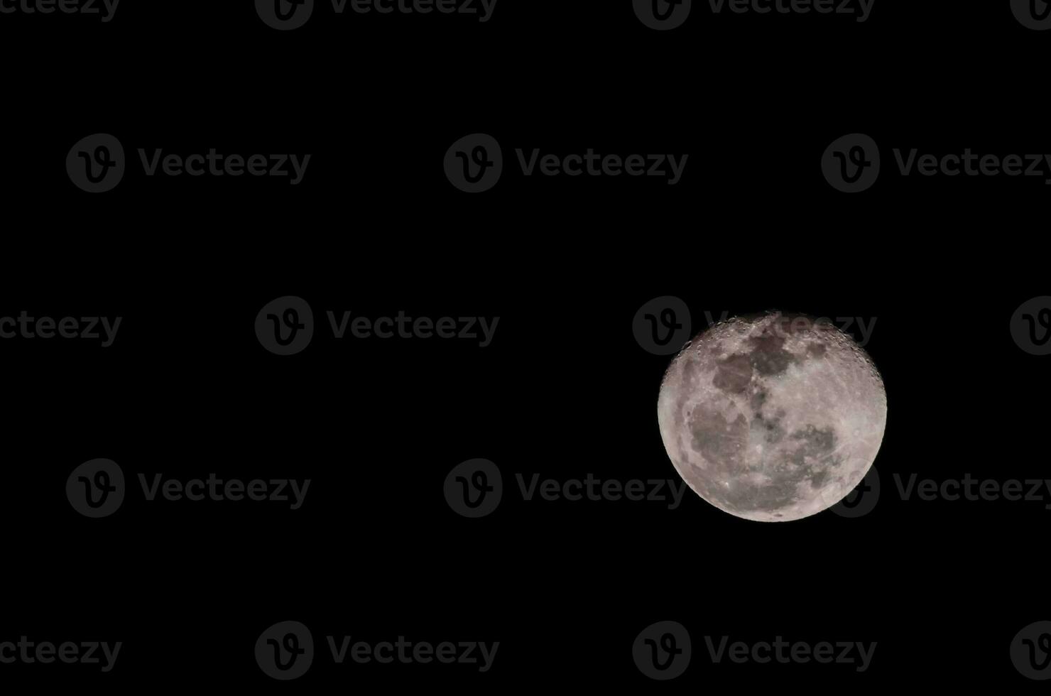 Blick auf den Mond foto