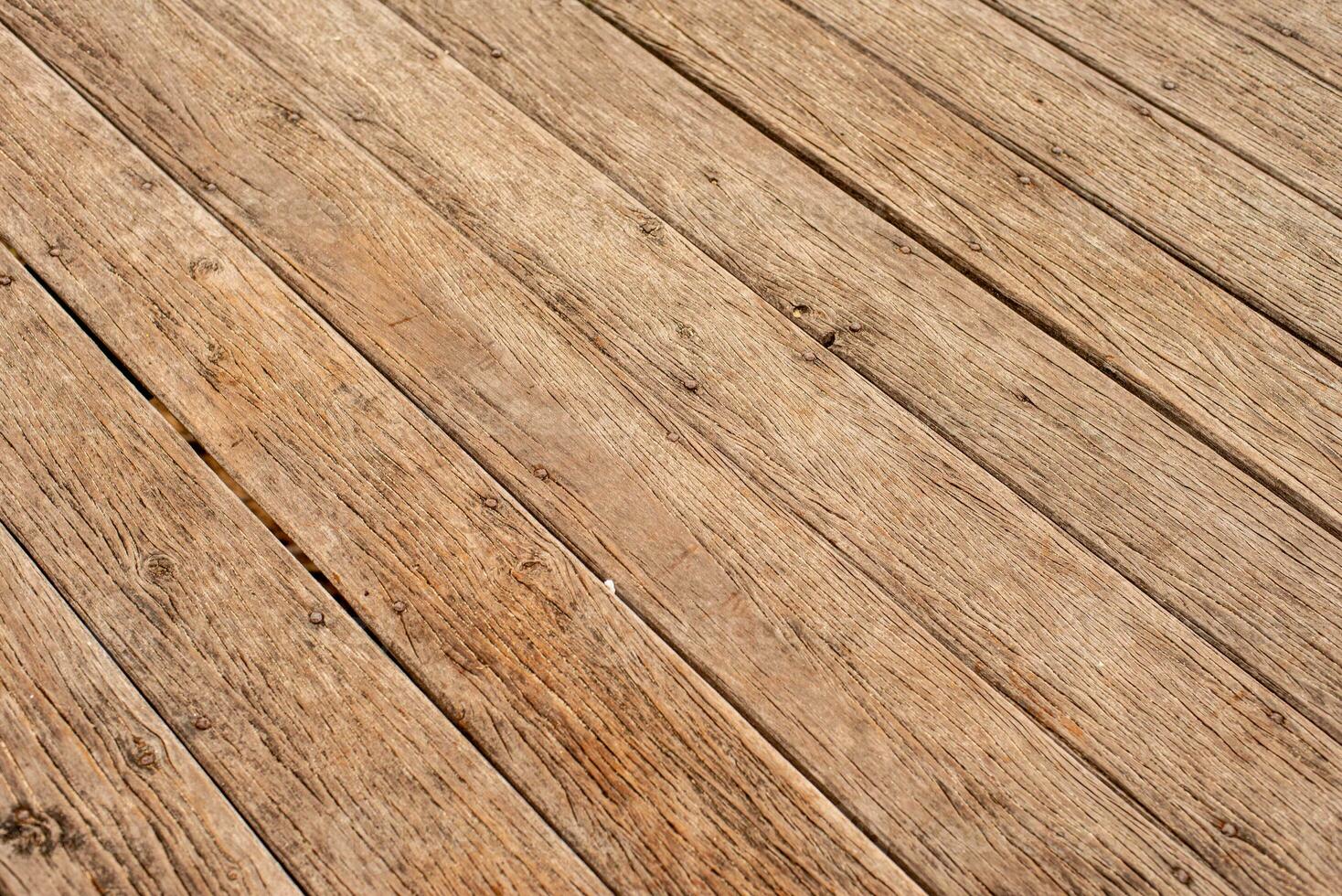 Grunge Holz Textur Hintergrund. Licht braun schmutzig Holz Bretter. foto