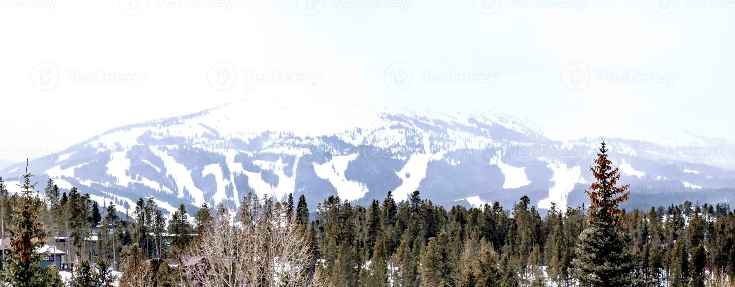 szenisch Ansichten um breckenridge Colorado Skigebiet Stadt, Dorf foto