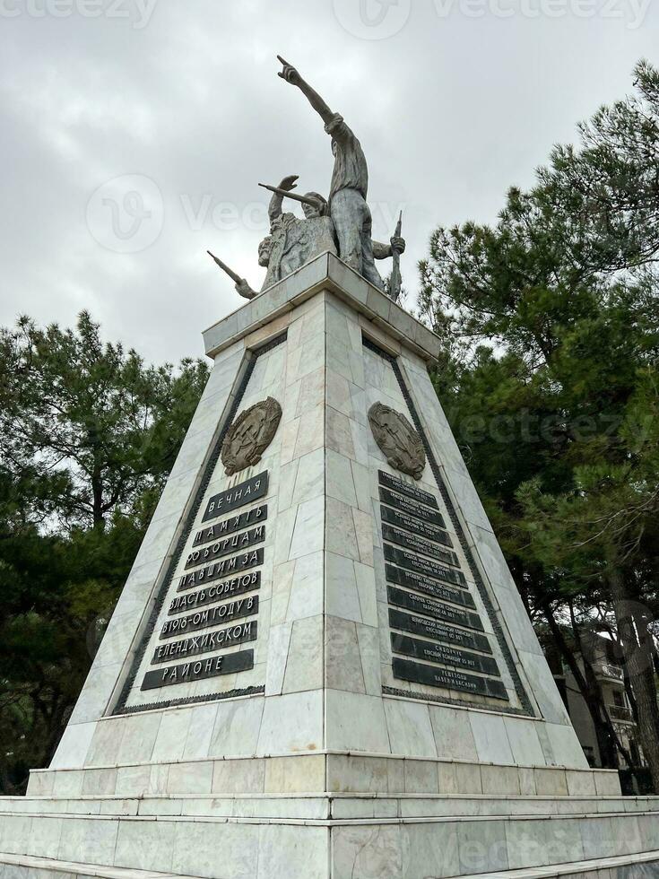 Kämpfer von das Revolution - - Gelendschik, Russland foto