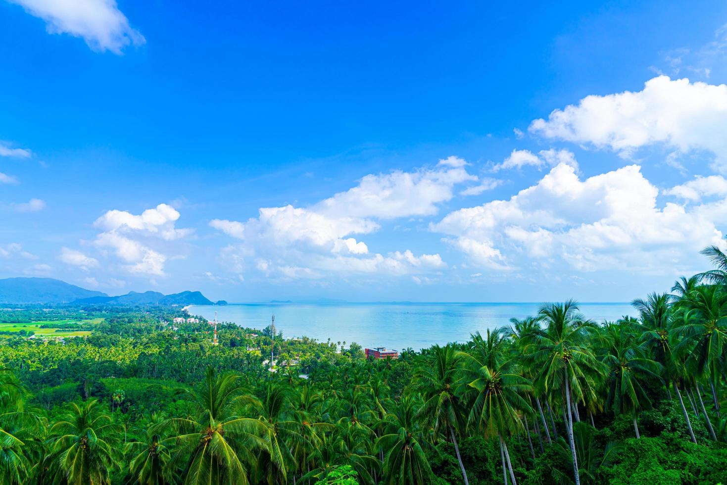 Aussichtspunkt Naern Thae Wada in Nakhon Si Thammarat, Thailand foto