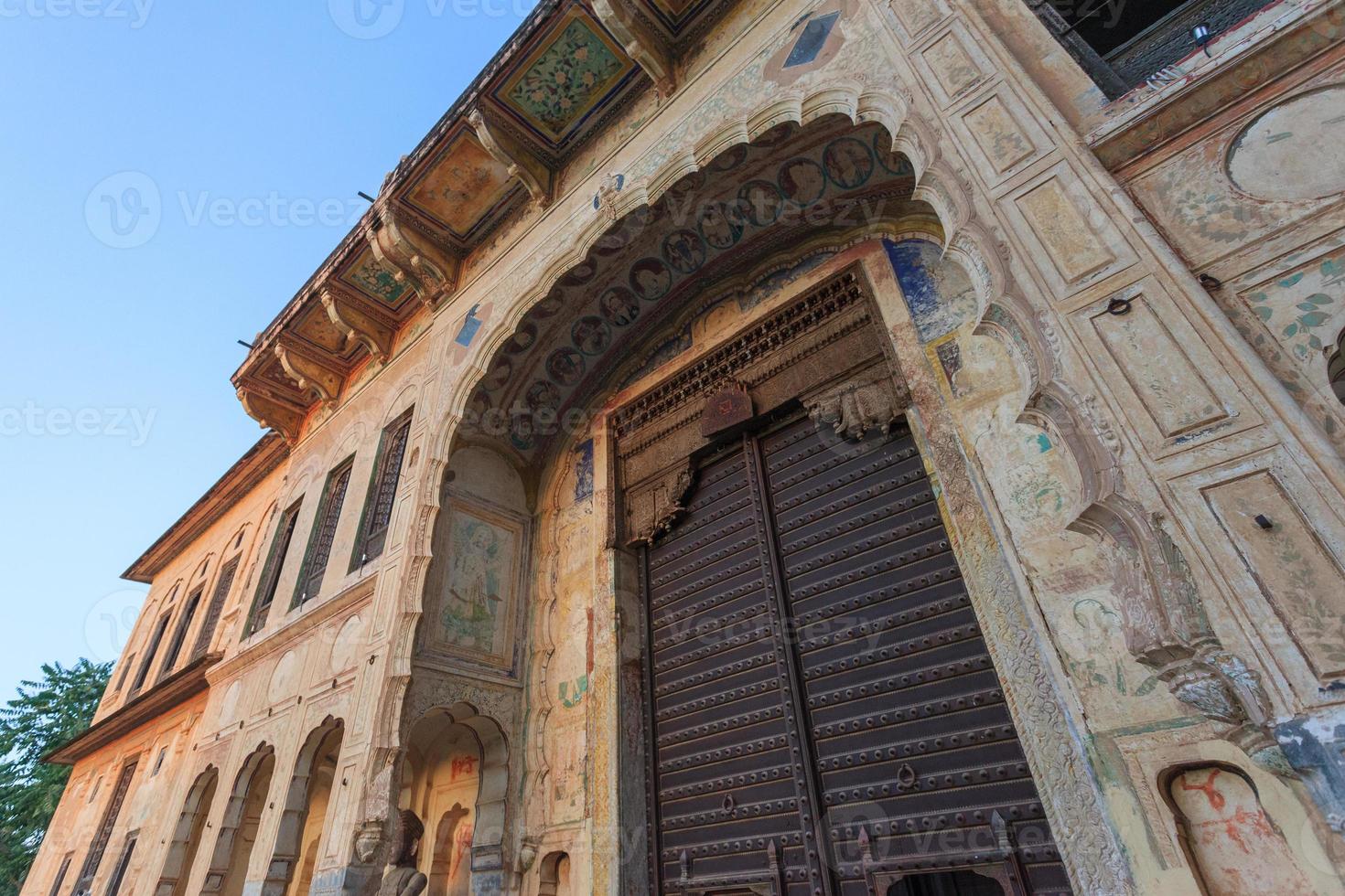 haveli in churi ajitgarh, rajasthan, indien foto