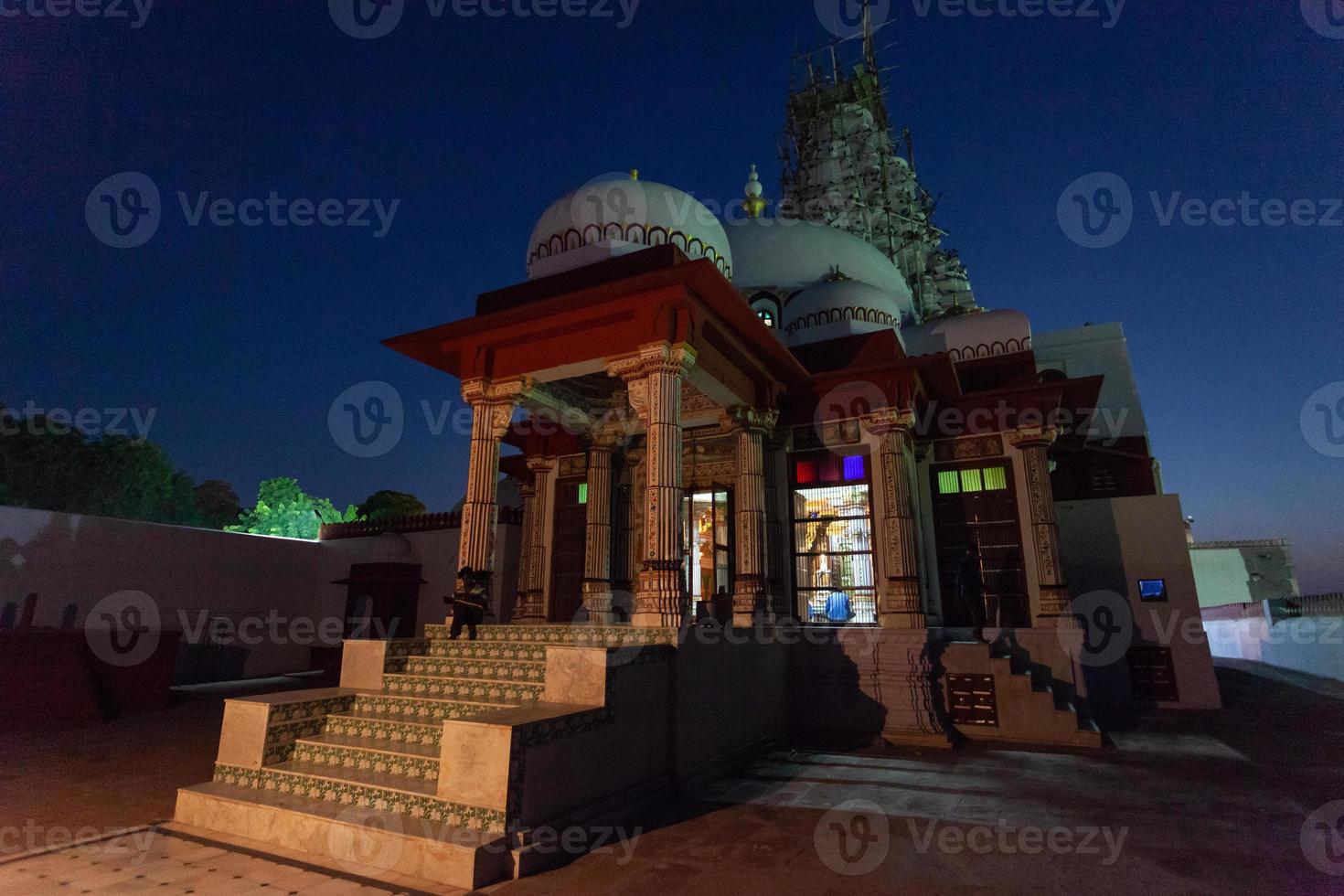 Seth Bhandasar Jain Tempel in Bikaner, Rajasthan, Indien foto