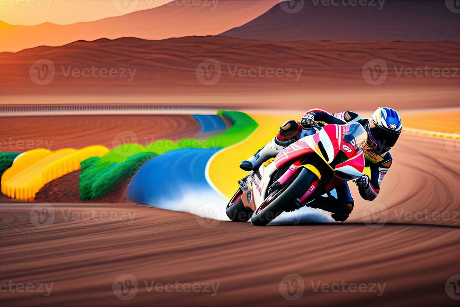 extrem Motorrad Sport Rennen Motor- foto