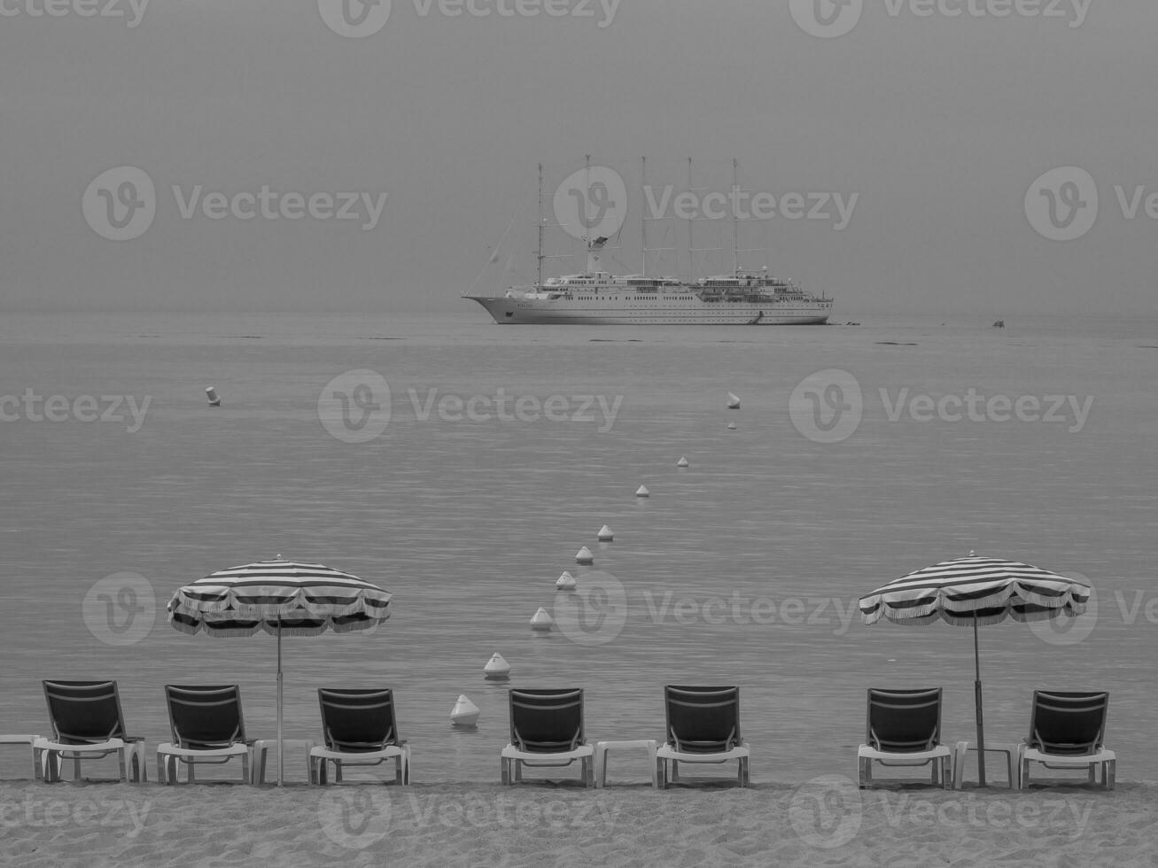 cannes am mittelmeer foto