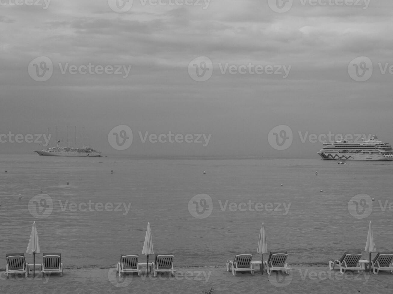 cannes am mittelmeer foto