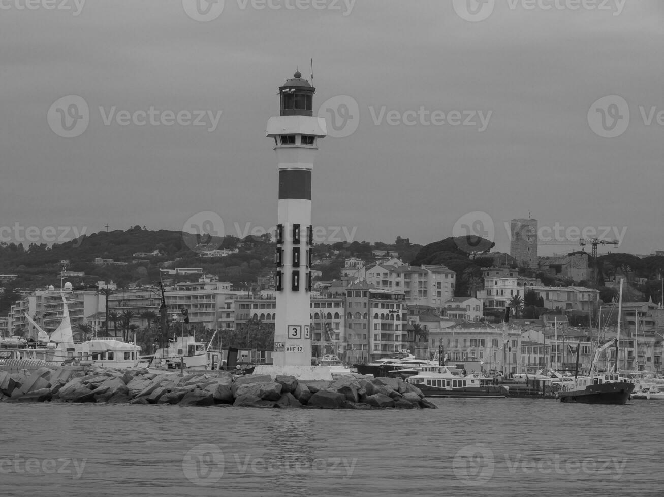 cannes am mittelmeer foto