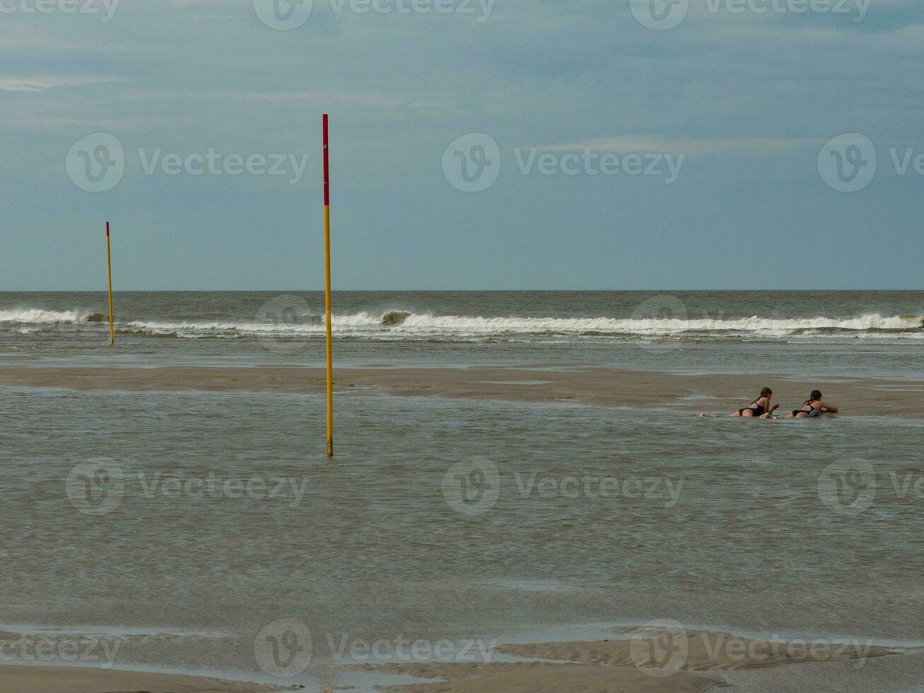 insel spiekeroog in deutschland foto