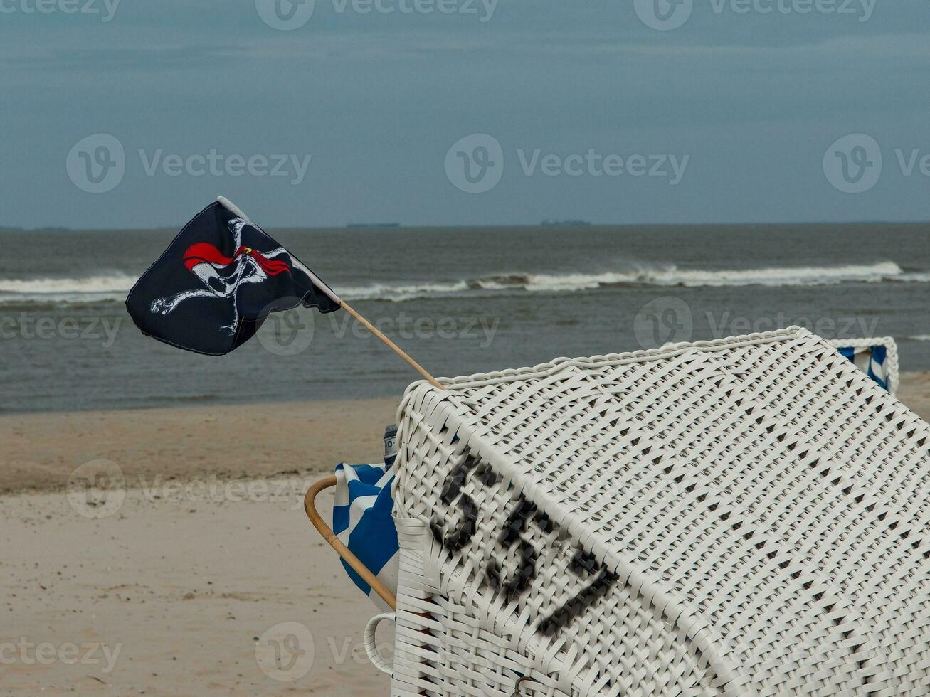 insel spiekeroog in deutschland foto