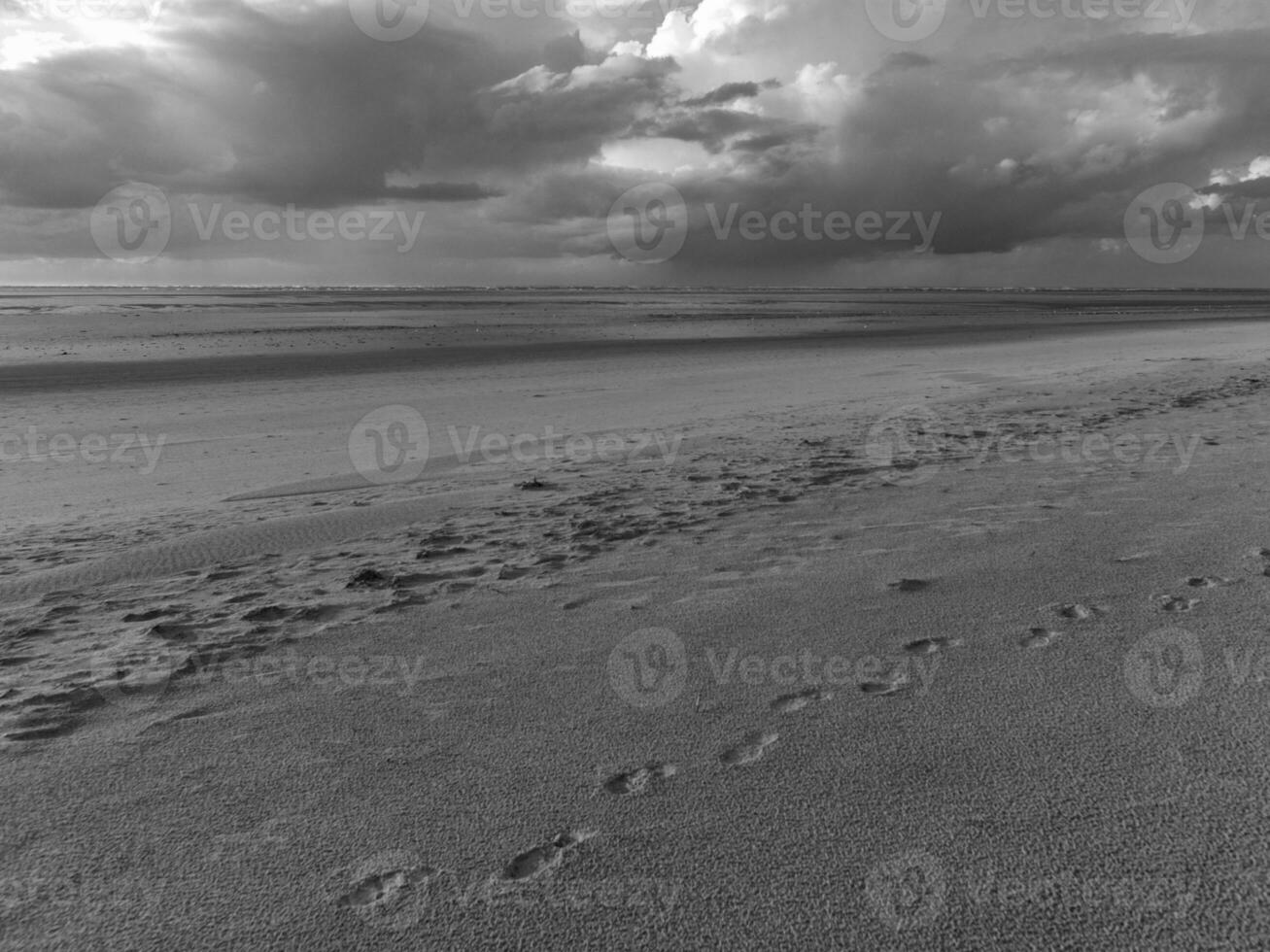 das Strand von Spiekeroog Insel foto