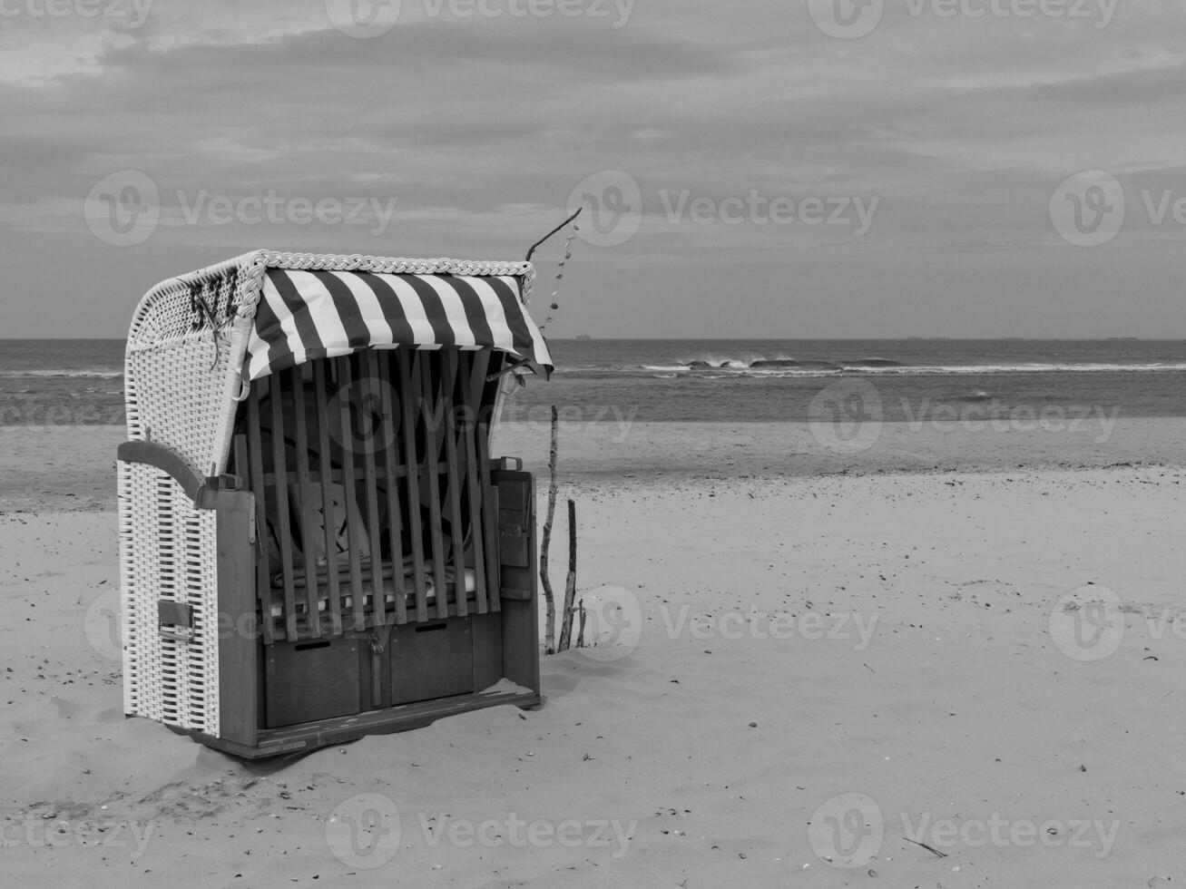 die deutsche insel spiekeroog foto