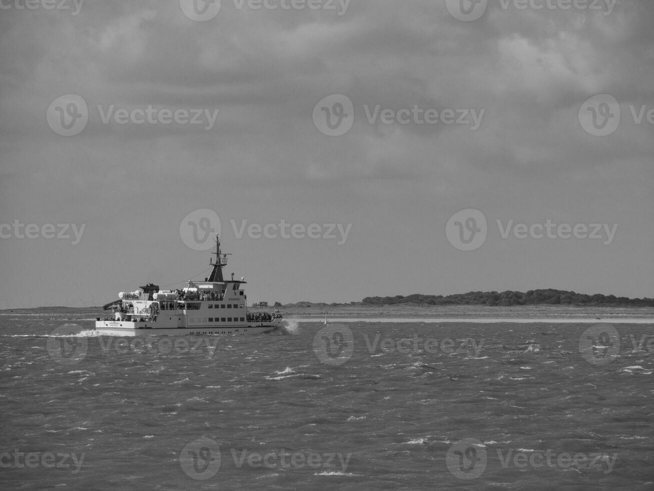 Insel Spiekeroog im Deutschland foto