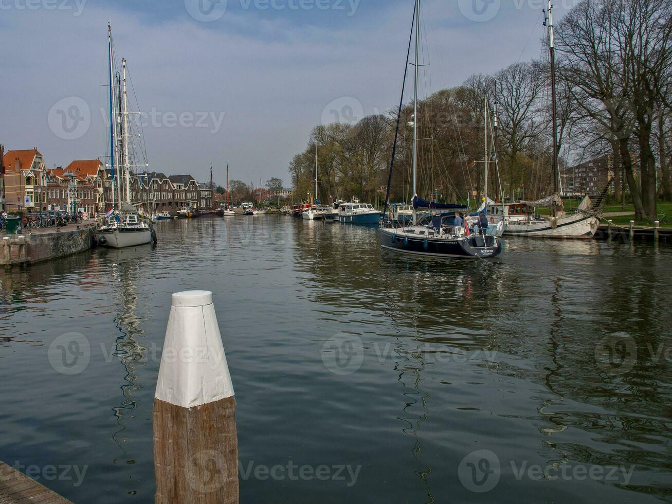 das Stadt von Horn im das Niederlande foto