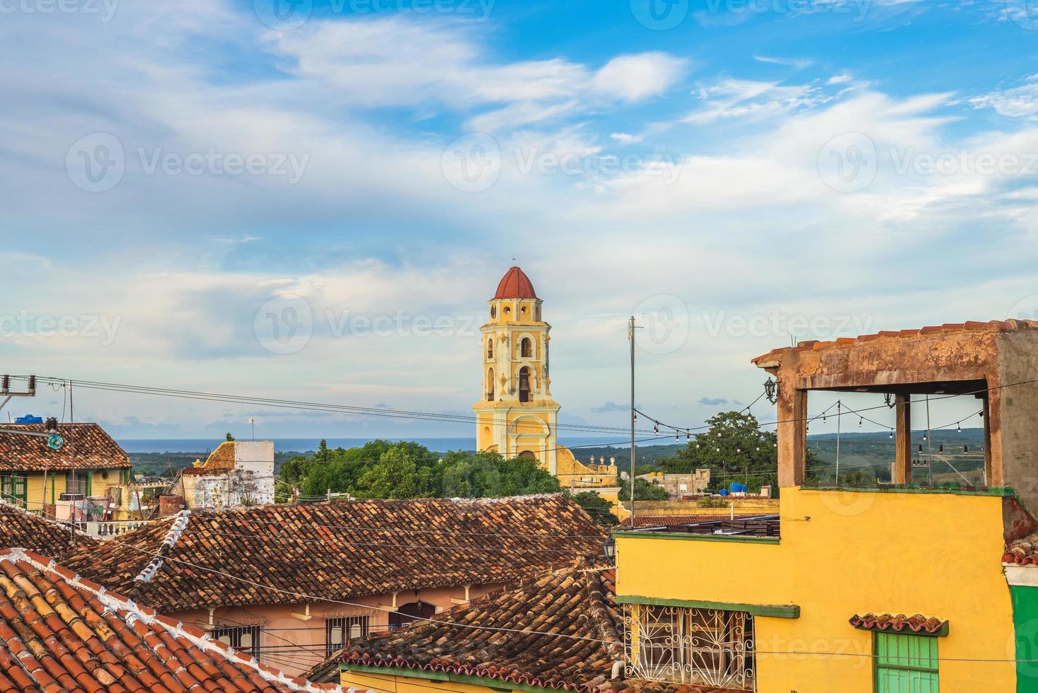 Glockenturm von Trinidad in Kuba foto