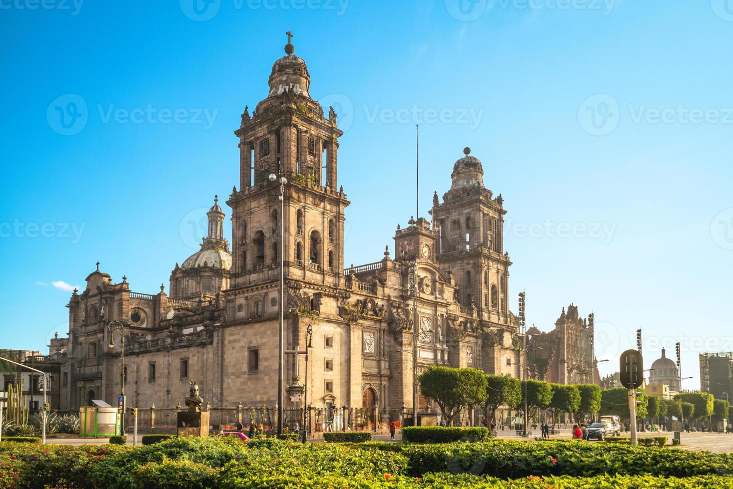 mexiko stadt kathedrale in mexiko foto