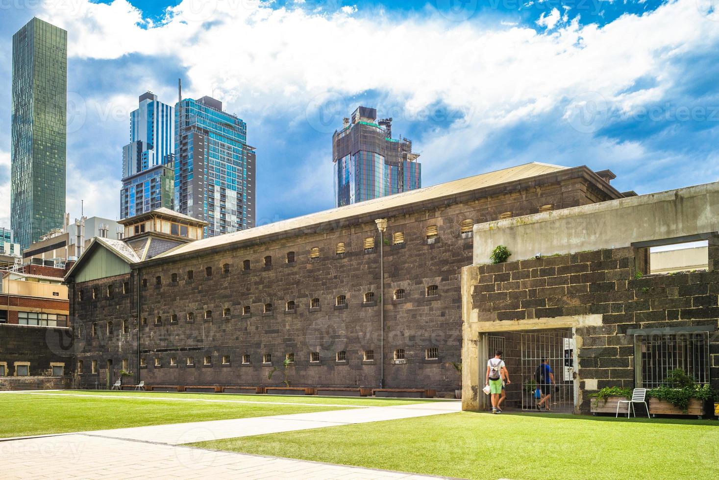 altes melbourne gefängnis in melbourne victoria australien foto