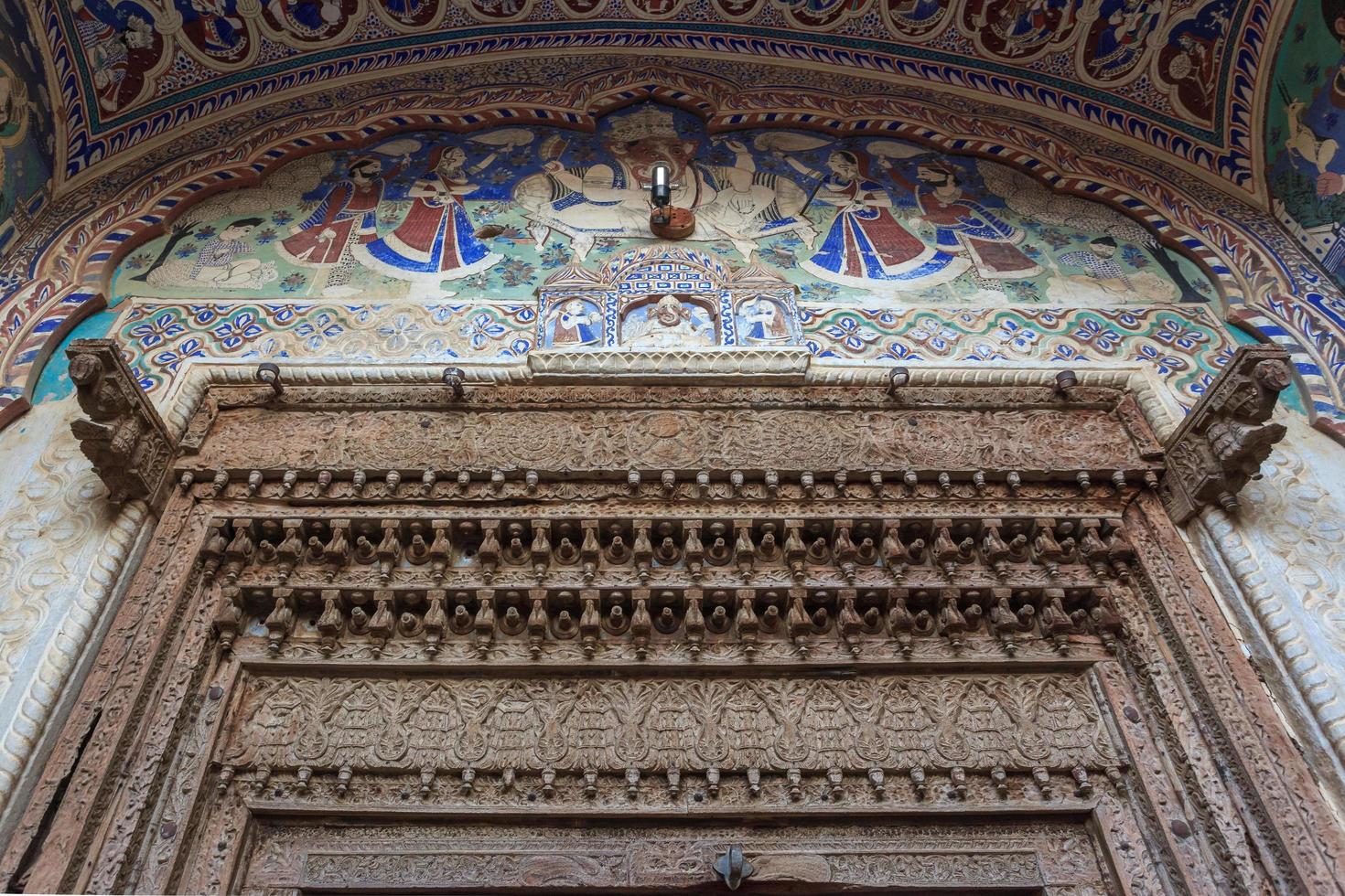 haveli in churi ajitgarh, rajasthan, indien foto