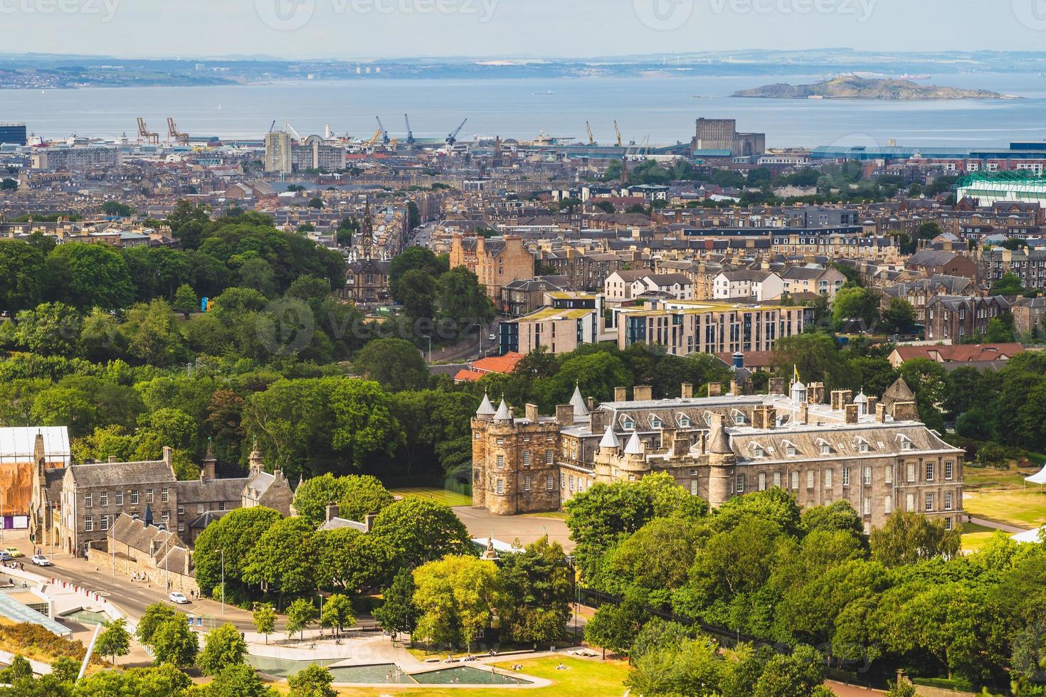 Luftaufnahme von Edinburgh, Schottland, Großbritannien? foto