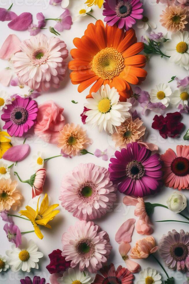 Blume blühen Pfingstrosen Pastell- Aquarell Design Valentinstag Farbe Frühling Hintergrund Sommer. generativ ai. foto