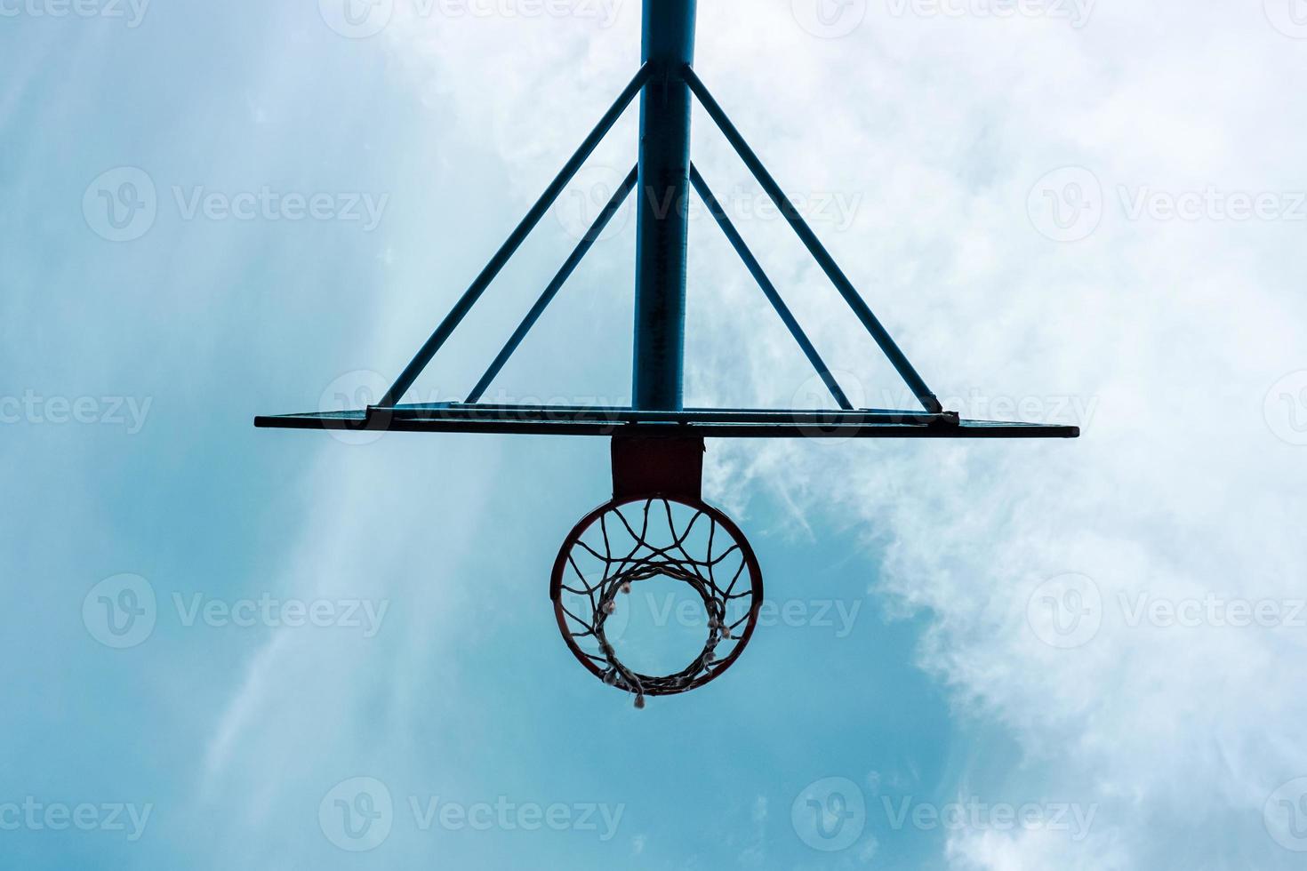 Straßenbasketballkorbsportausrüstung foto