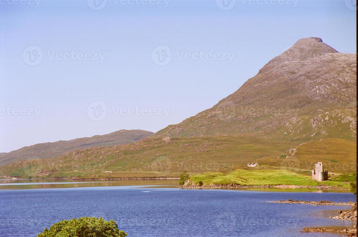 Ruinen im schottischen Hochland foto