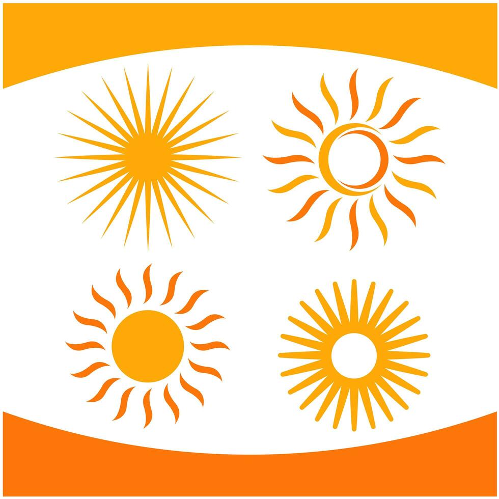 Sonne Logo bündeln foto