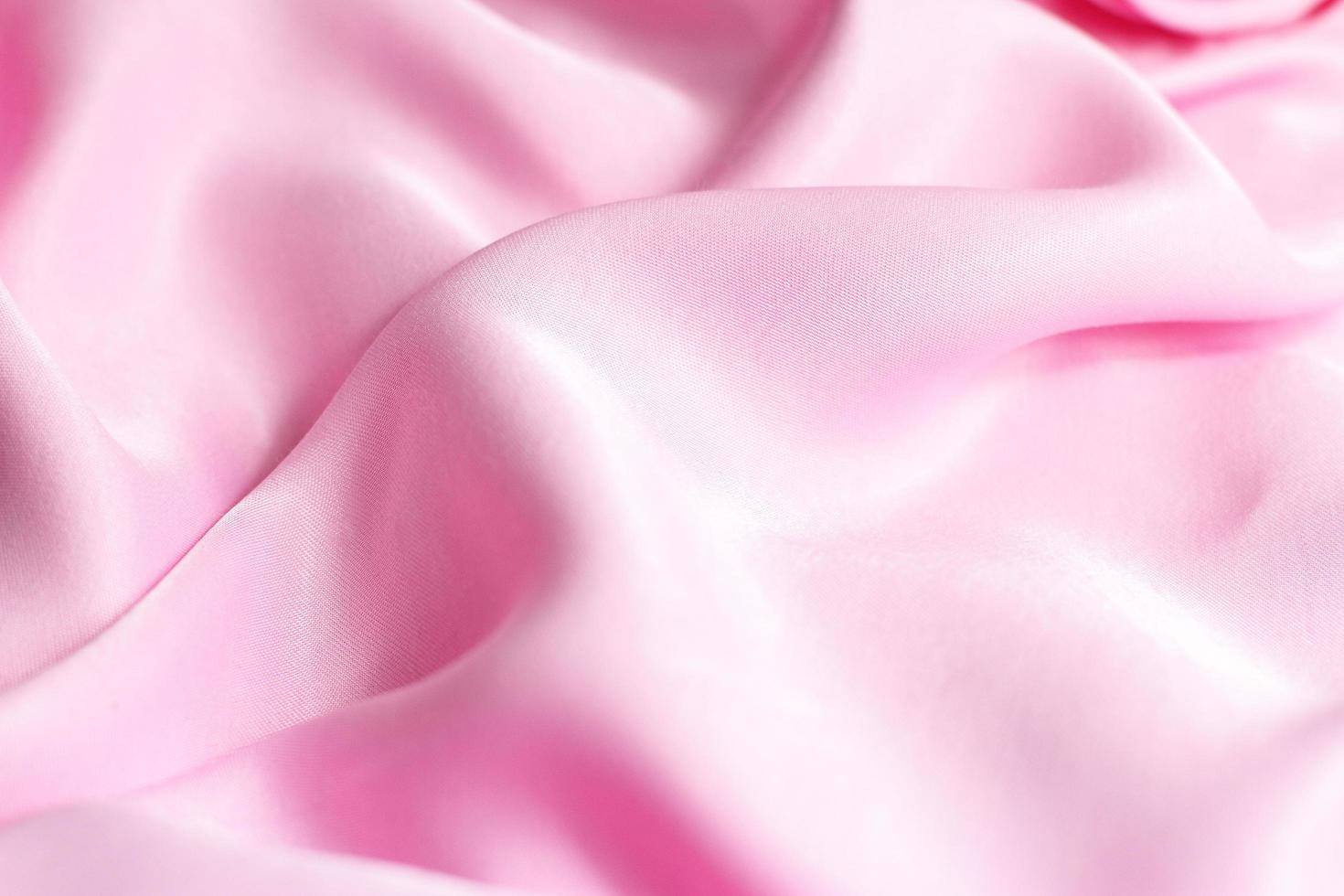 Rose seidig Material Textur rosa Seidenmuster Hintergrund foto
