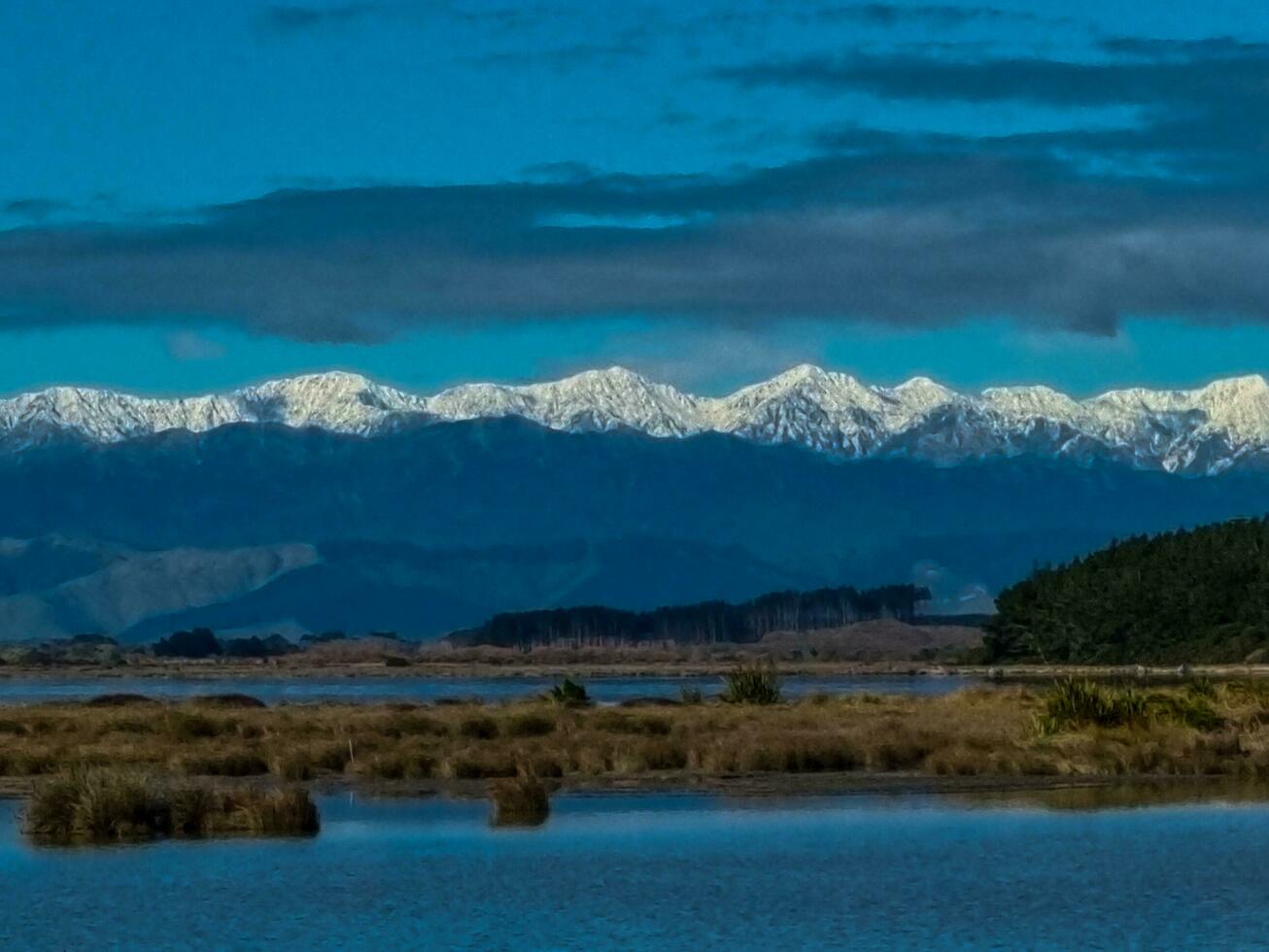 foxton Strand, Neu Neuseeland foto