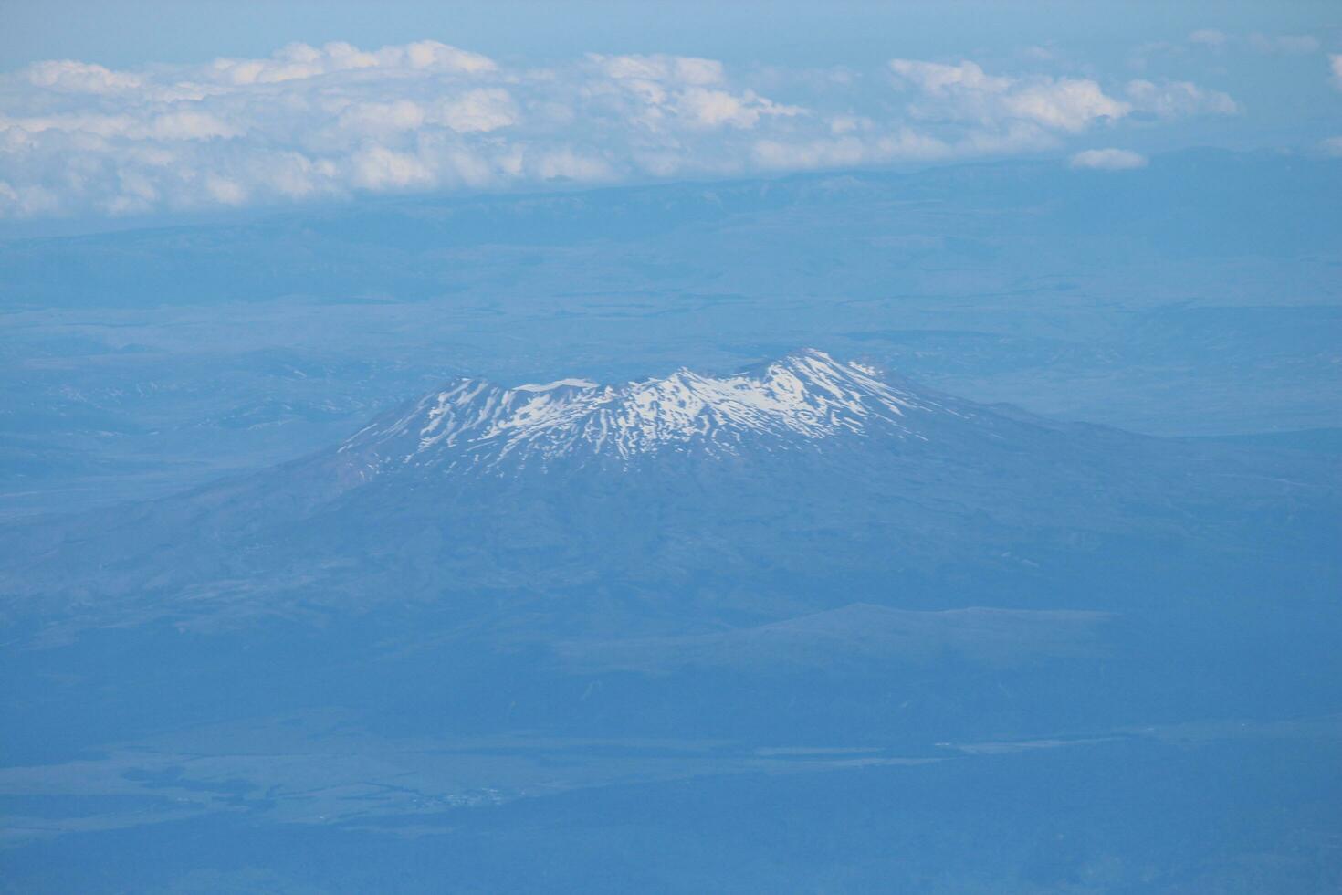 montieren ruapehu im Neu Neuseeland foto